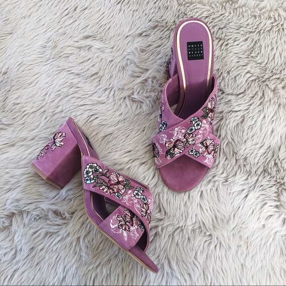 White House Black Market Shoes - White House black market Zuri mules